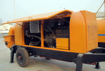 Diesel concrete pump