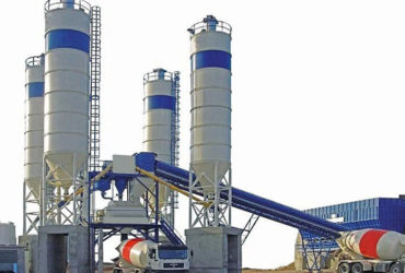 commercial concrete mixing plant